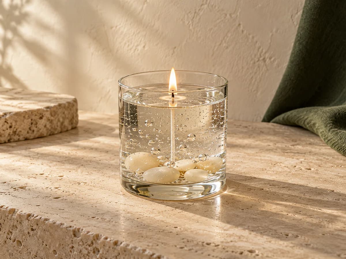 Gel Wax Candles