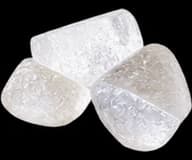 Fragrance crystals representing the ambroxan accord