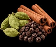 Spices representing the spicy accord
