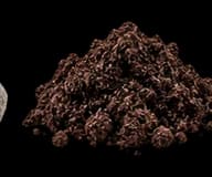 Moist soil representing an earthy accord